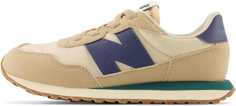 image:imageNew Balance Kids Kids 237 Bungee Lace SneakerIncenseVintage Indigo