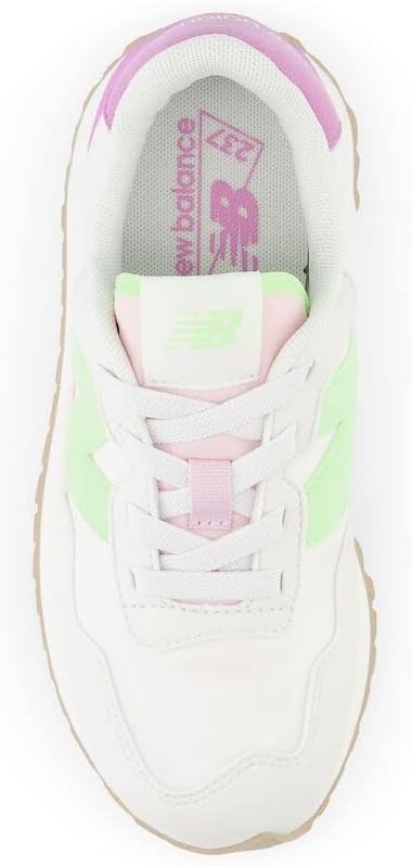 image:imageNew Balance Kids Kids 237 Bungee Lace SneakerReflectionCapricornMint Flash