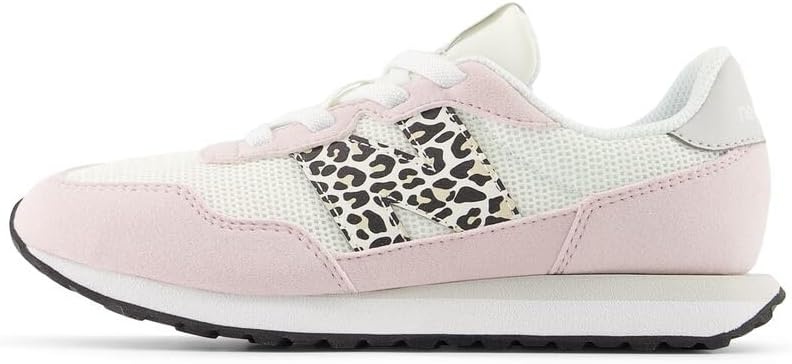 image:imageNew Balance Kids Kids 237 Bungee Lace SneakerSea SaltStone Pink