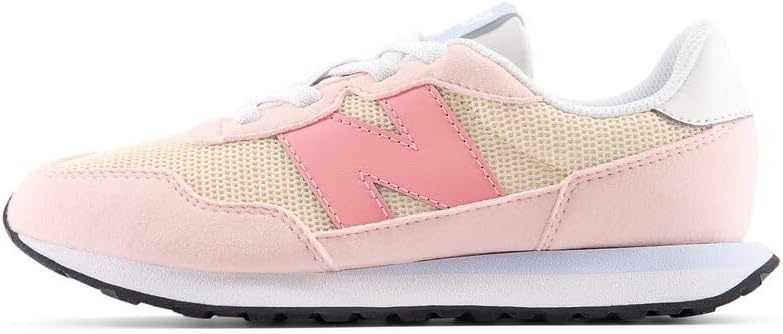 image:imageNew Balance Kids Kids 237 Bungee Lace SneakerSherbertDouble Bubble