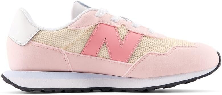 image:imageNew Balance Kids Kids 237 Bungee Lace SneakerSherbertDouble Bubble