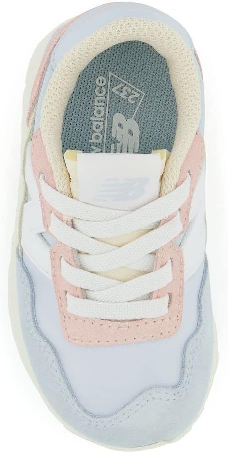 image:imageNew Balance Kids Kids 237 Bungee Lace SneakerStarlightMorning FogPink Haze
