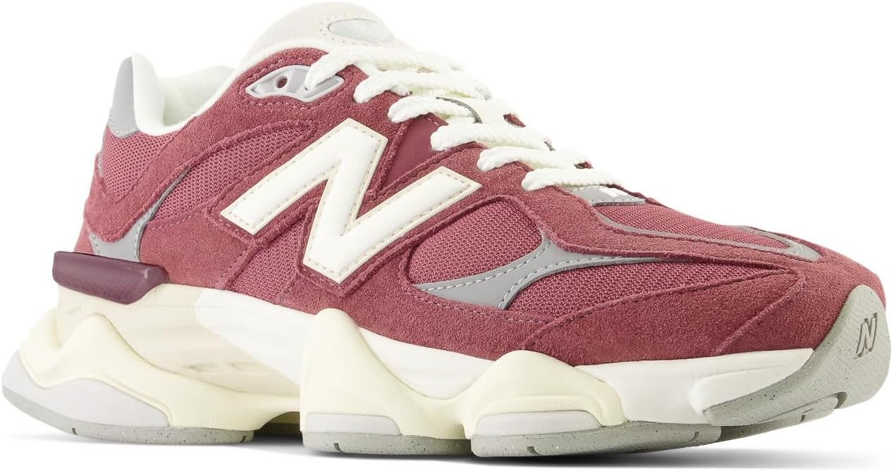 image:imageNew Balance Mens 9060 SneakersRedGrey