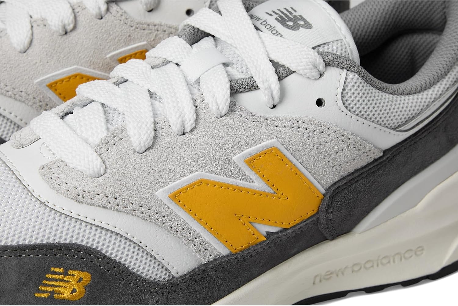 image:imageNew Balance Mens 997H SneakerCastlerockWhiteMarmalade
