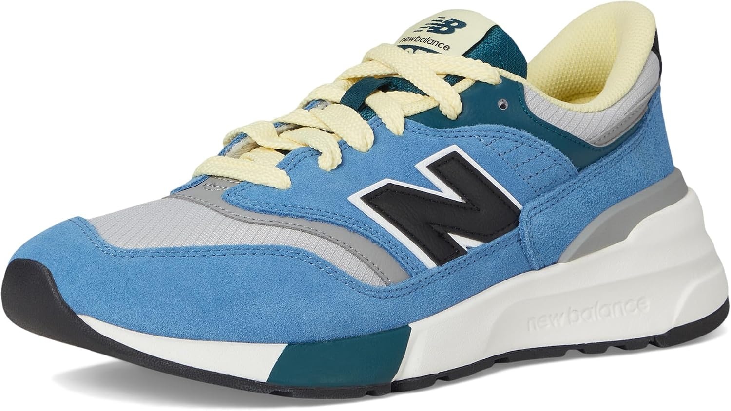 image:imageNew Balance Mens 997H SneakerSea StoneDeep OceanParchment