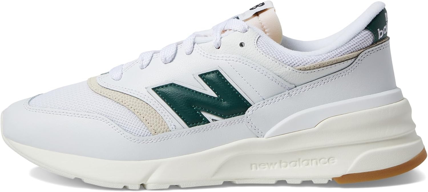 image:imageNew Balance Mens 997H SneakerWhiteNightwatch Green
