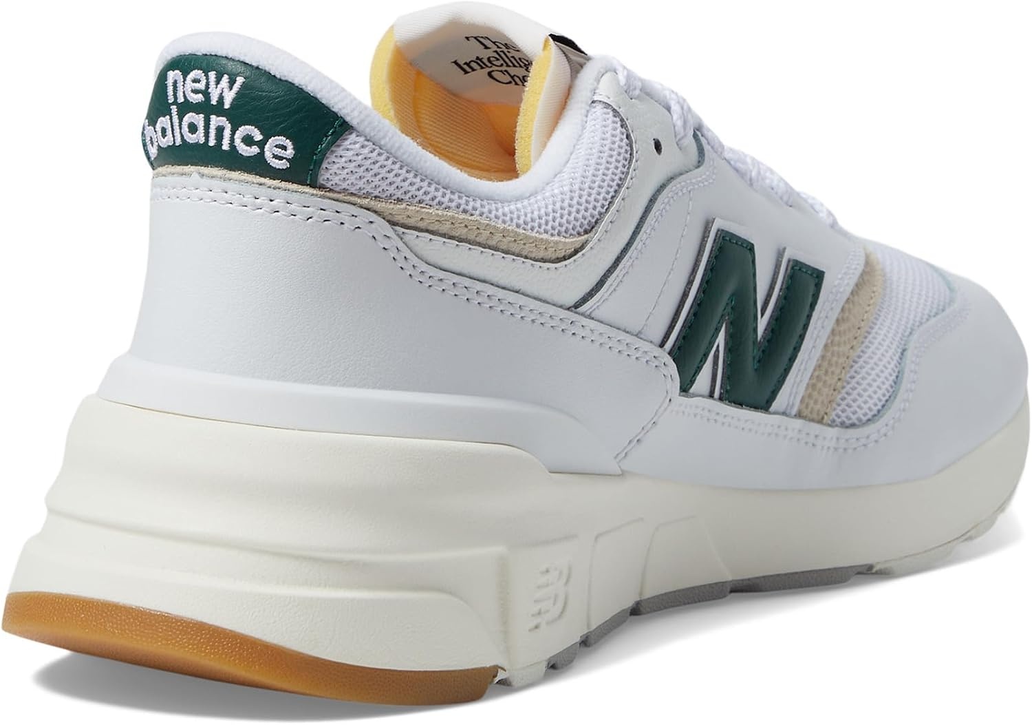 image:imageNew Balance Mens 997H SneakerWhiteNightwatch Green