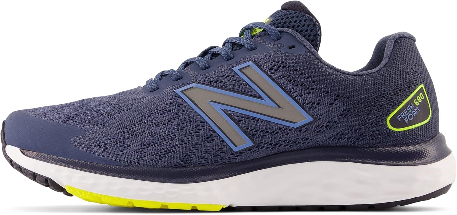 image:imageNew Balance Mens Fresh Foam V1 Slide SandalNavyYellow