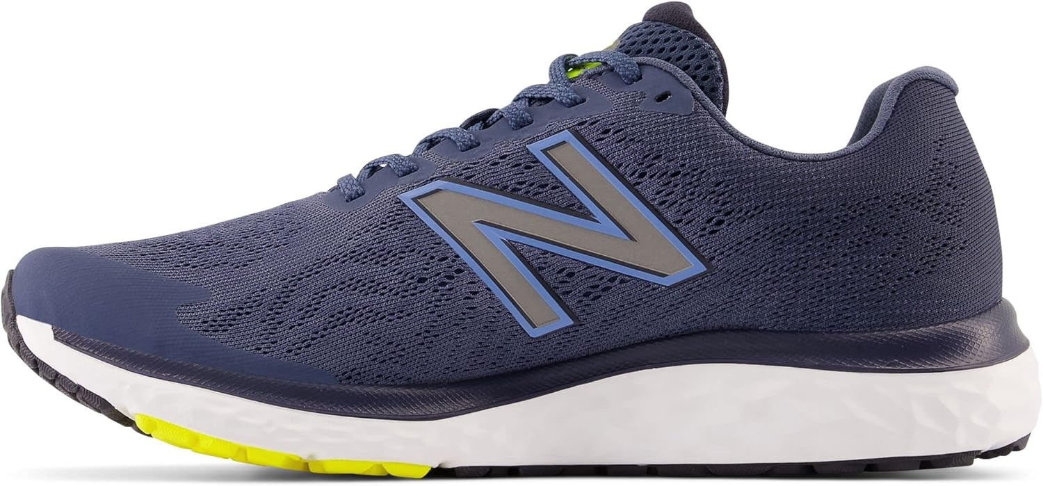 image:imageNew Balance Mens Fresh Foam V1 Slide SandalNavyYellow