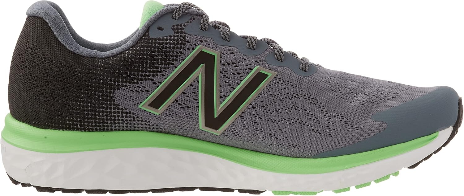 image:imageNew Balance Mens Fresh Foam V1 Slide SandalOcean GreyBlackVibrant Spring