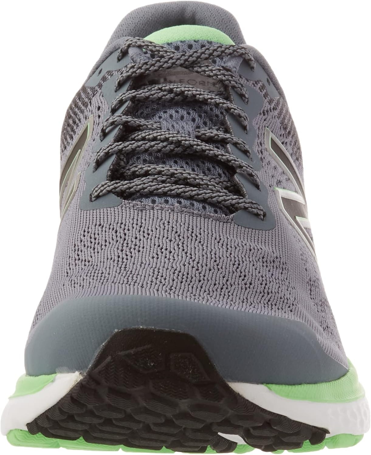 image:imageNew Balance Mens Fresh Foam V1 Slide SandalOcean GreyBlackVibrant Spring