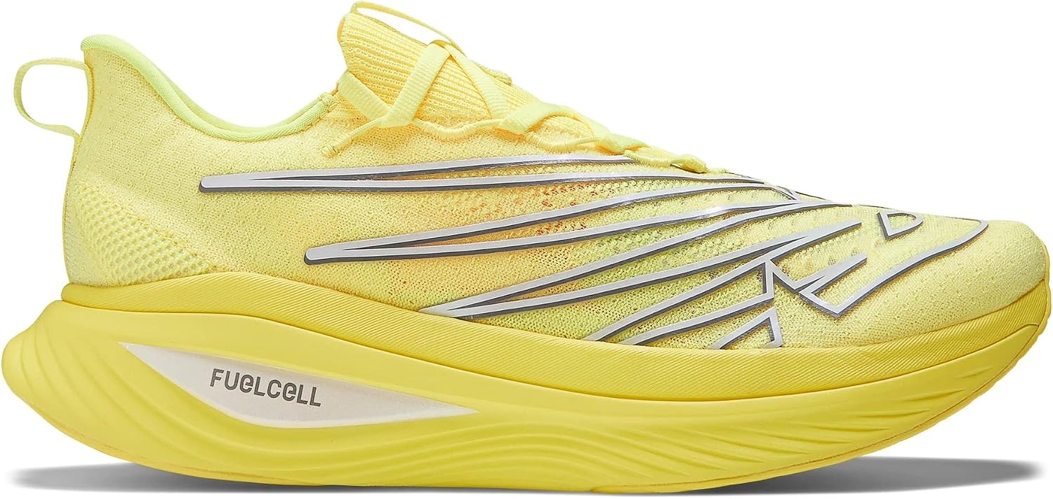image:imageNew Balance Mens FuelCell Supercomp Elite V3Cosmic PineappleWhite IridescentDark Silver Metallic