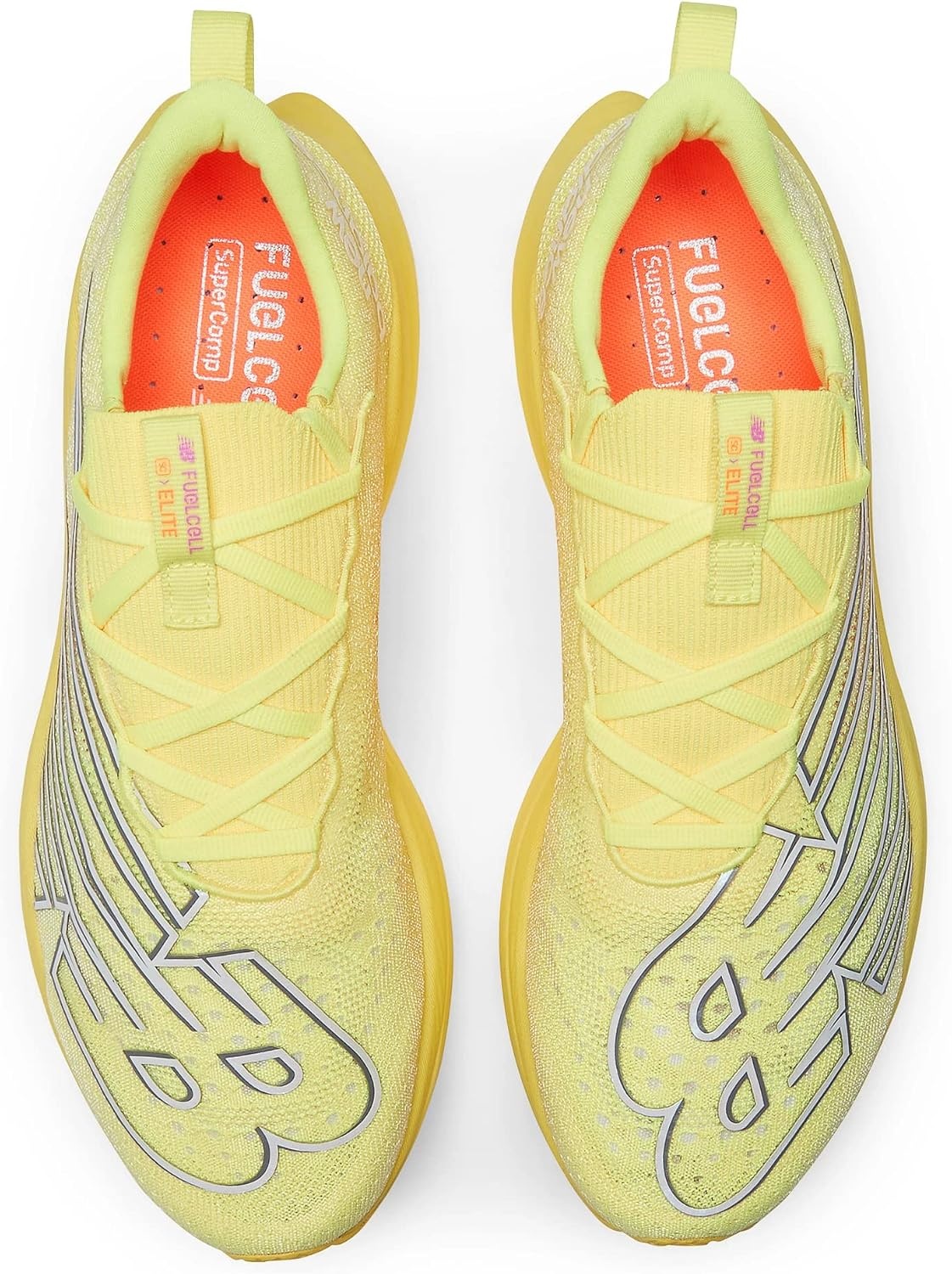 image:imageNew Balance Mens FuelCell Supercomp Elite V3Cosmic PineappleWhite IridescentDark Silver Metallic