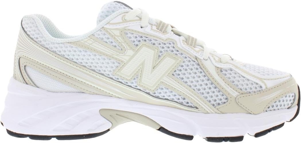 image:imageNew Balance Mens MC996 Lightweight Tennis ShoeShell WhiteGreyKhaki