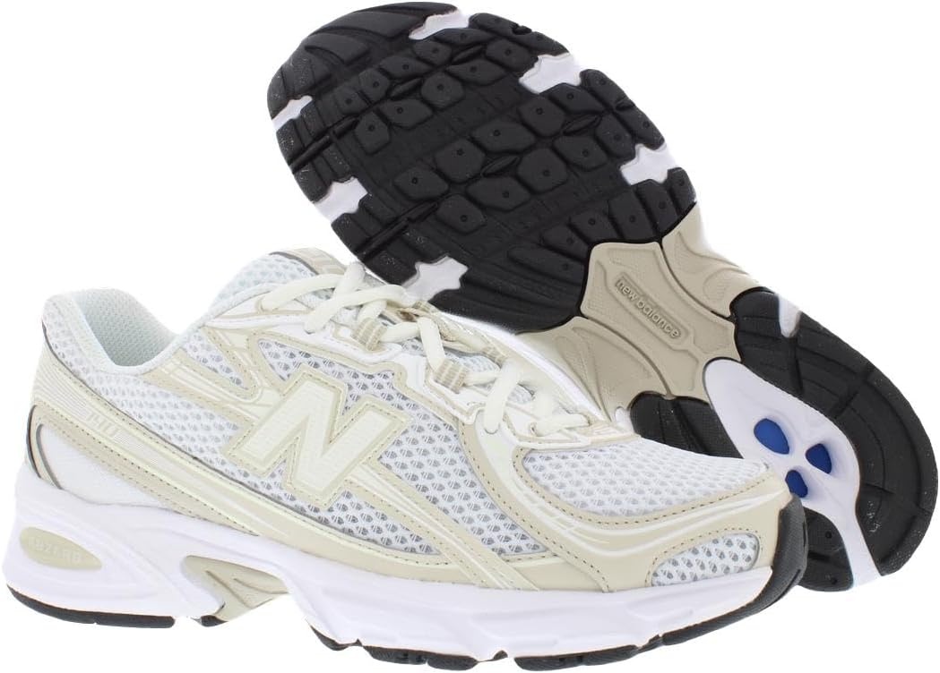 image:imageNew Balance Mens MC996 Lightweight Tennis ShoeShell WhiteGreyKhaki