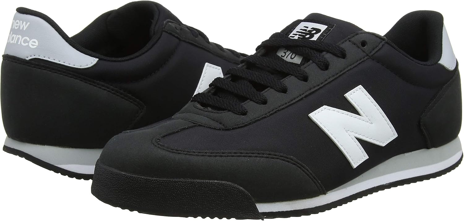 image:imageNew Balance Unisex Adult 370 V1Black Black White Grey Blw