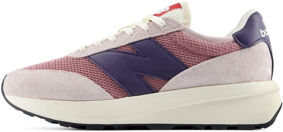 image:imageNew Balance Unisex Adult 370 V1Stone PinkShadow Red