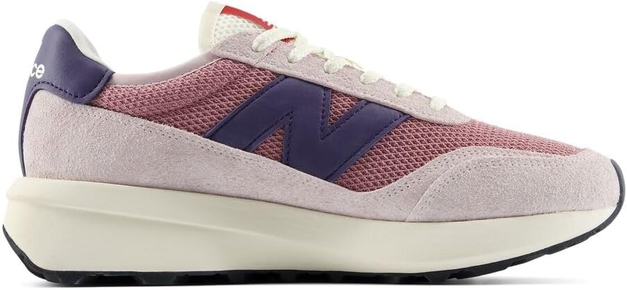 image:imageNew Balance Unisex Adult 370 V1Stone PinkShadow Red