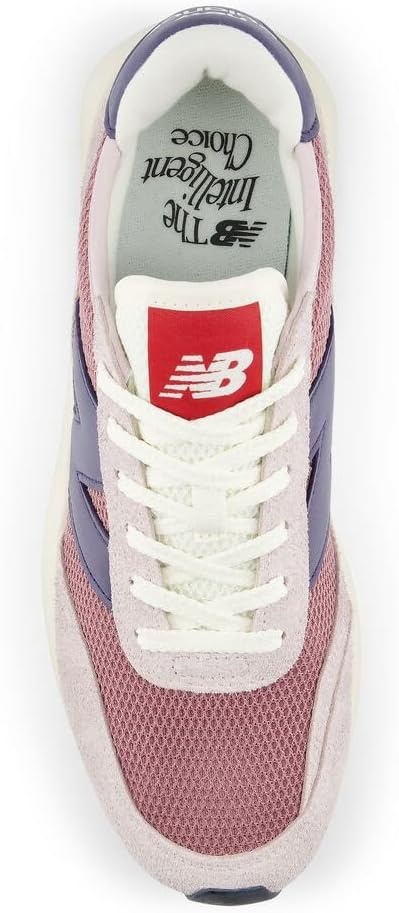 image:imageNew Balance Unisex Adult 370 V1Stone PinkShadow Red