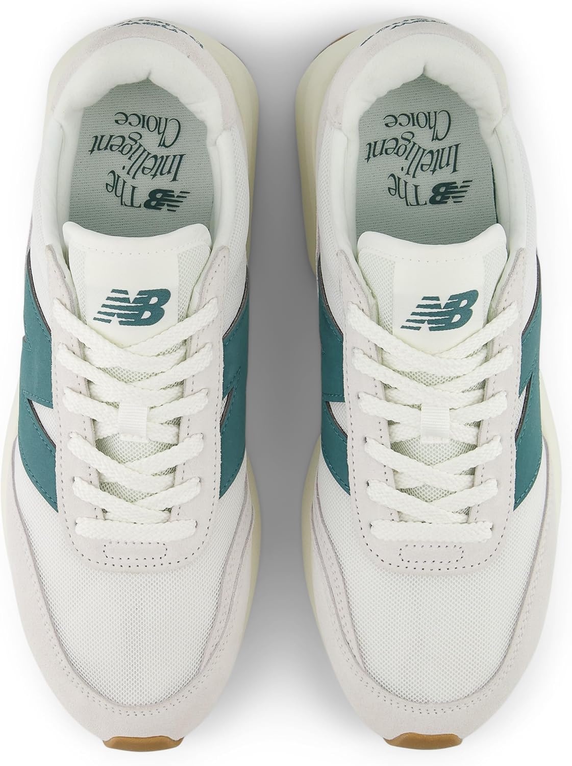 image:imageNew Balance Unisex Adult 370 V1White New Spruce