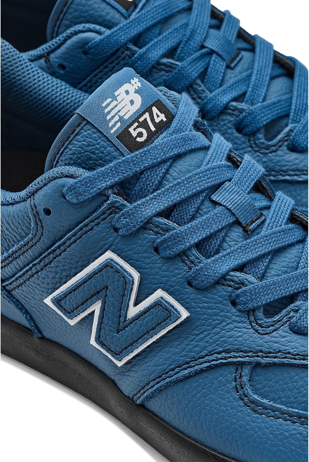 image:imageNew Balance UnisexAdult 574 VulcShoreline BlueBlack