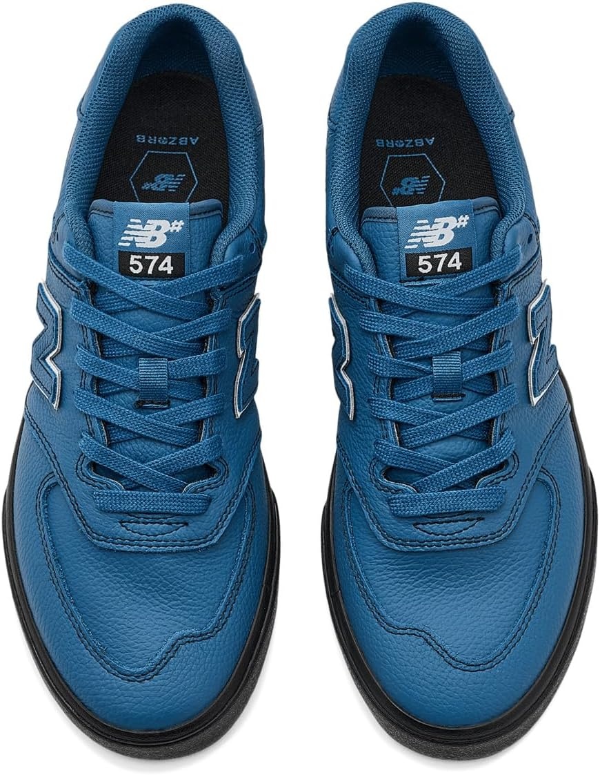 image:imageNew Balance UnisexAdult 574 VulcShoreline BlueBlack