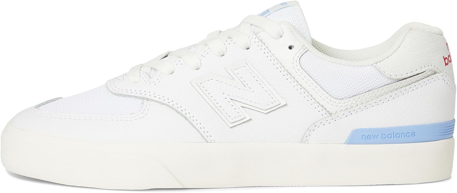 image:imageNew Balance UnisexAdult 574 VulcWhiteBaby Blue