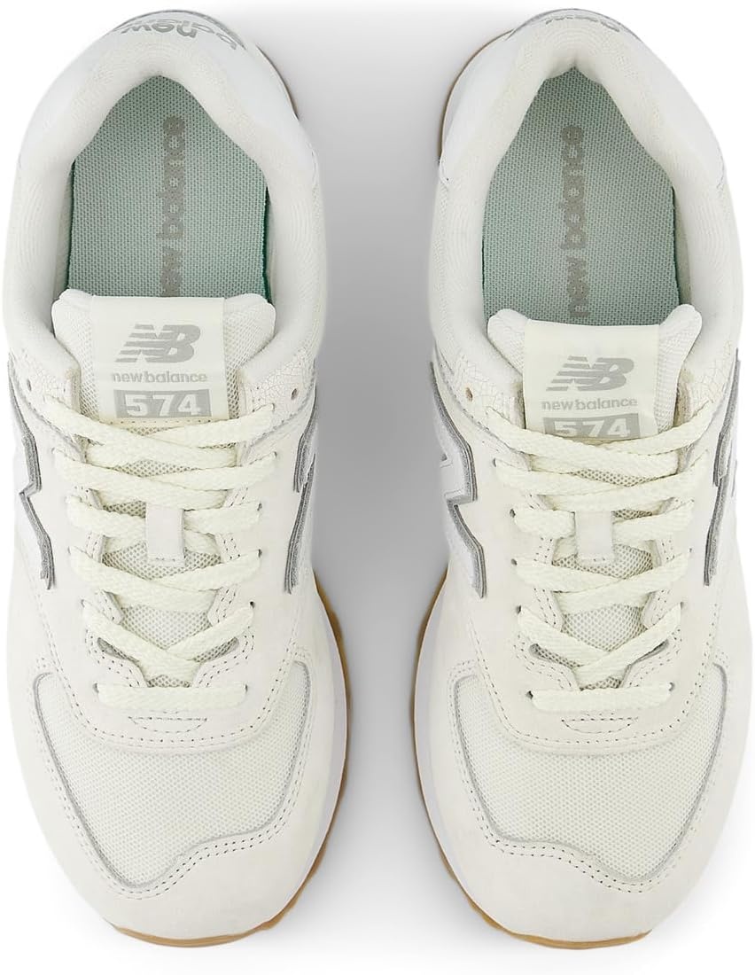 image:imageNew Balance UnisexAdult U574v1Sea SaltWhite