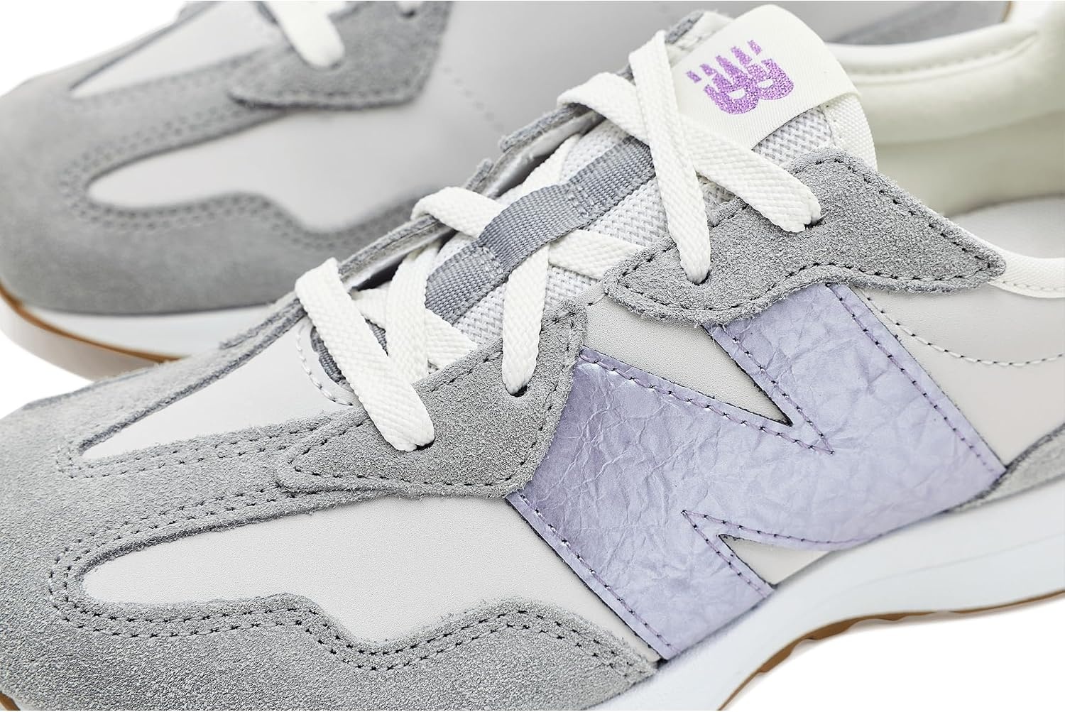 image:imageNew Balance UnisexChild 327 Big KidGrey MatterCandied Violet