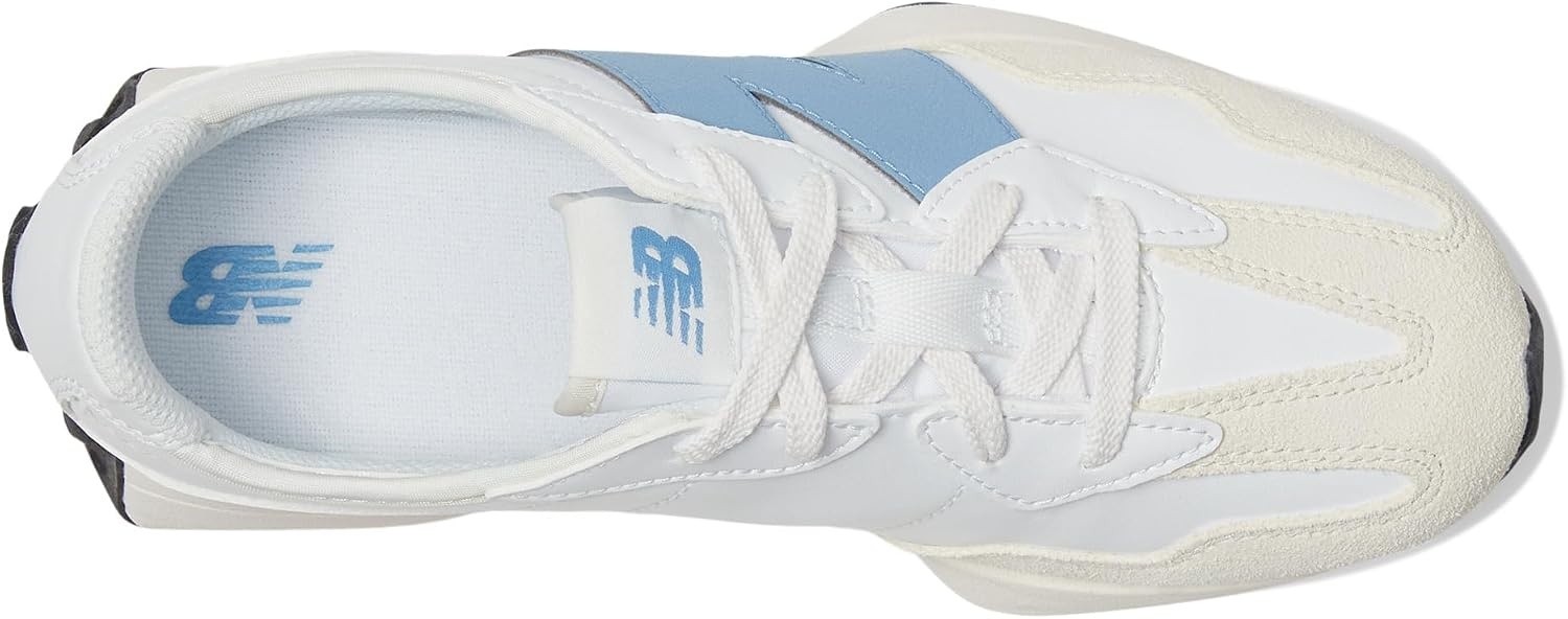 image:imageNew Balance UnisexChild 327 Big KidWhiteBlue Laguna