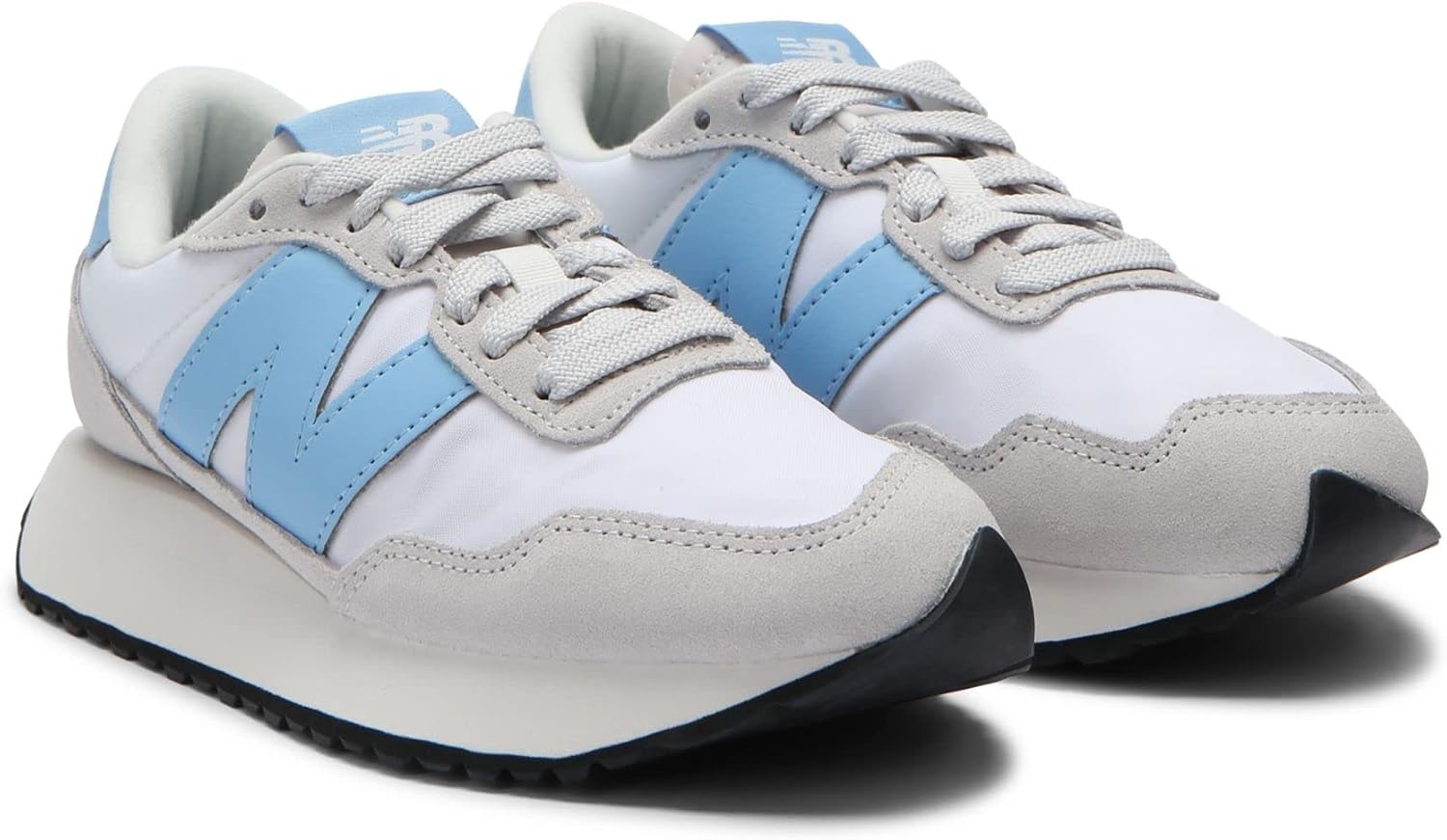 image:imageNew Balance Womens 237 V1 SneakerGrey MatterBlue HazeWhite