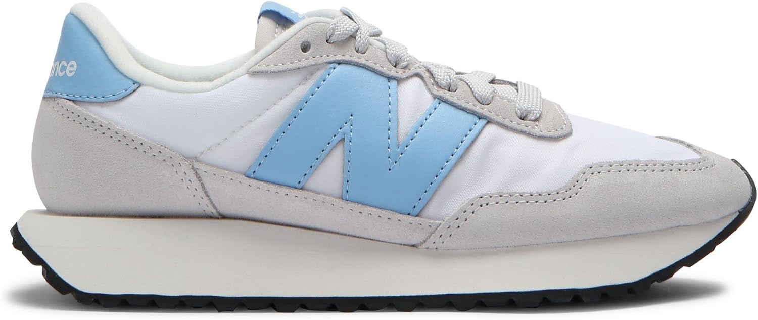 image:imageNew Balance Womens 237 V1 SneakerGrey MatterBlue HazeWhite