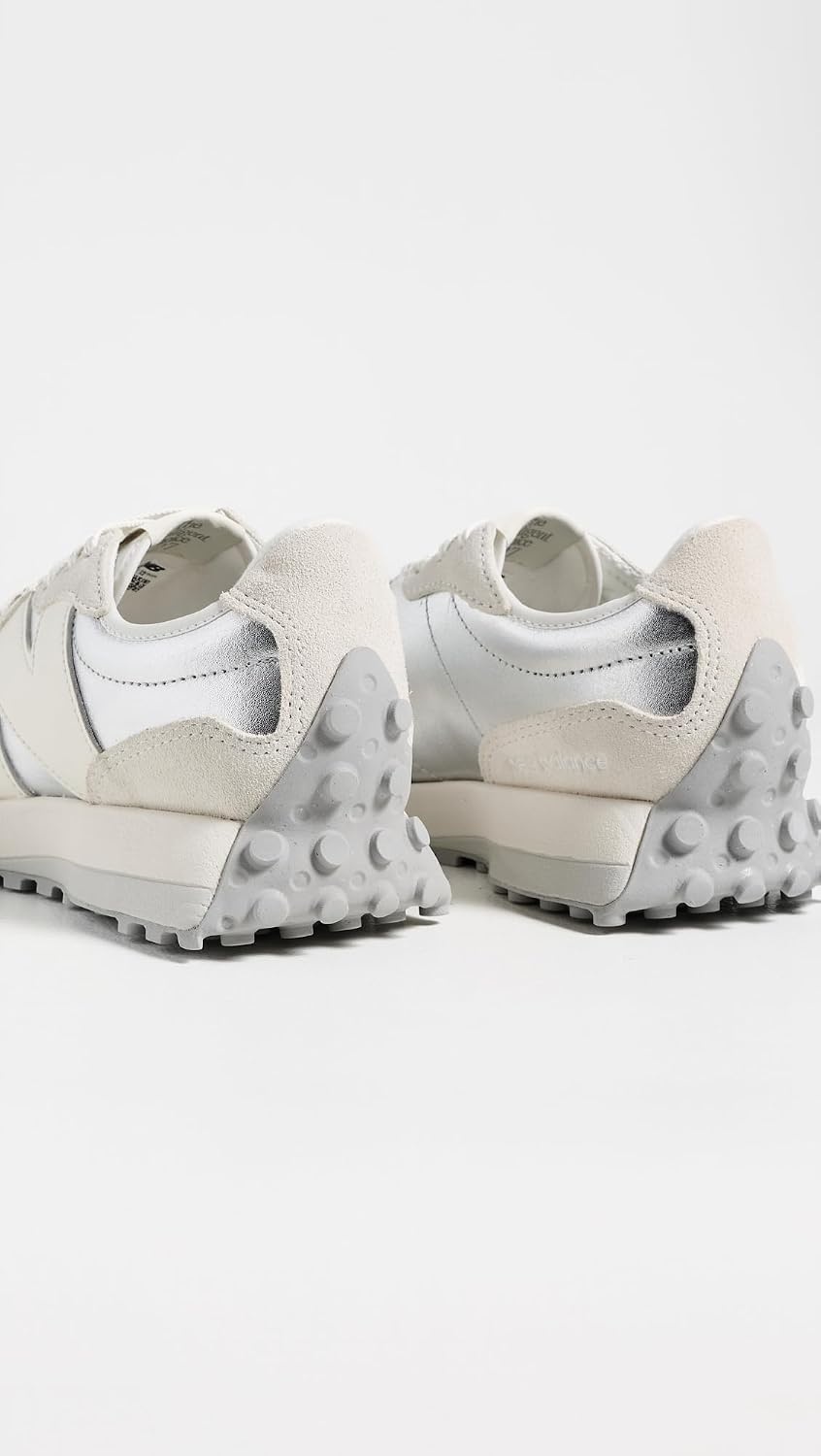 image:imageNew Balance Womens 327 SneakersGreyWhite