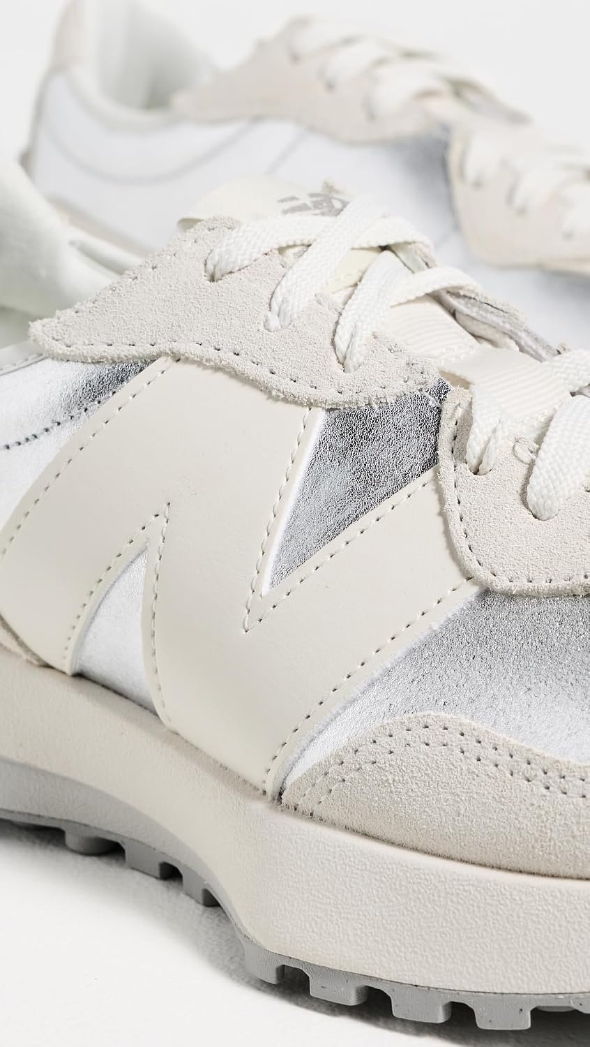 image:imageNew Balance Womens 327 SneakersGreyWhite