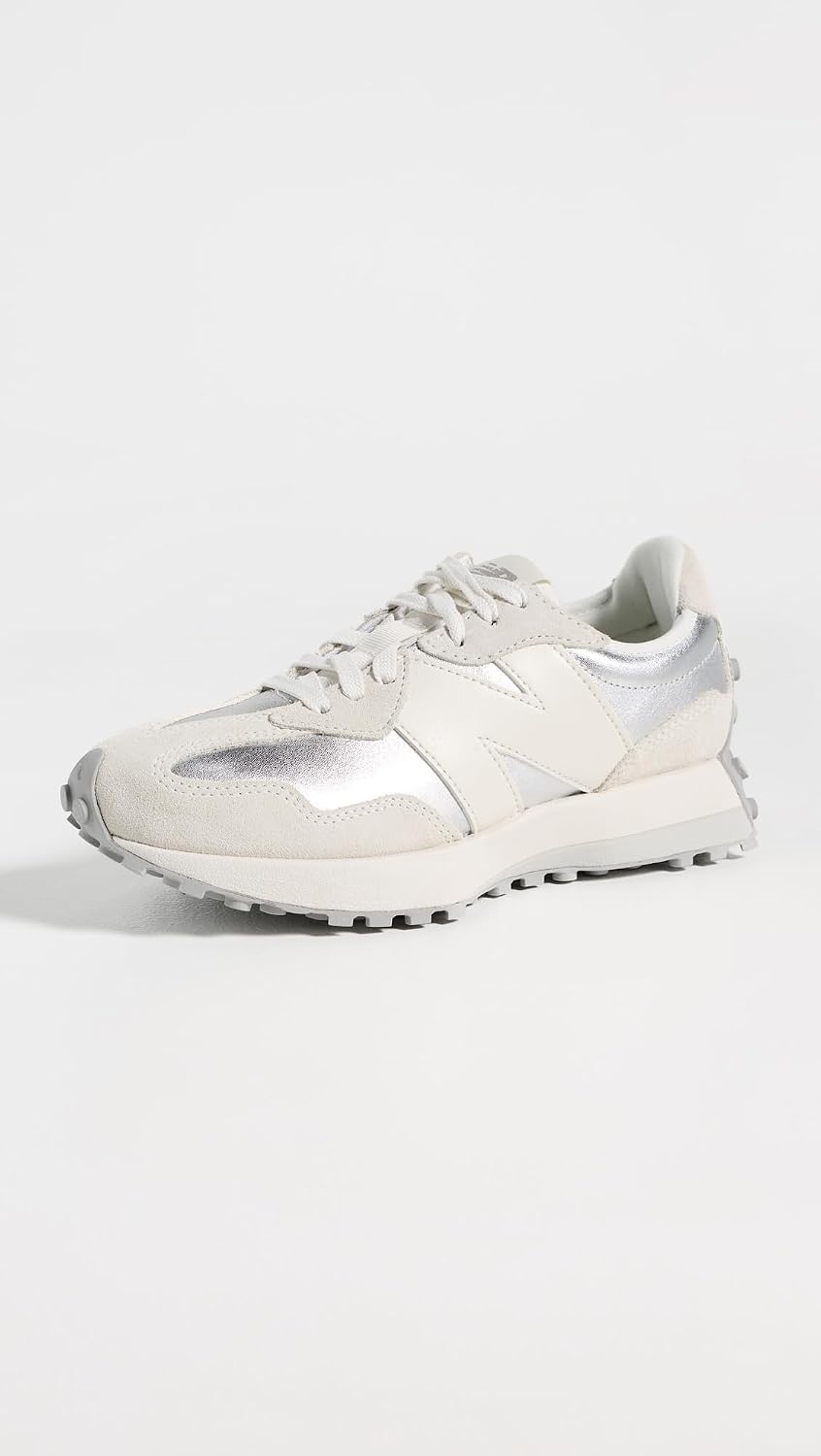 image:imageNew Balance Womens 327 SneakersGreyWhite