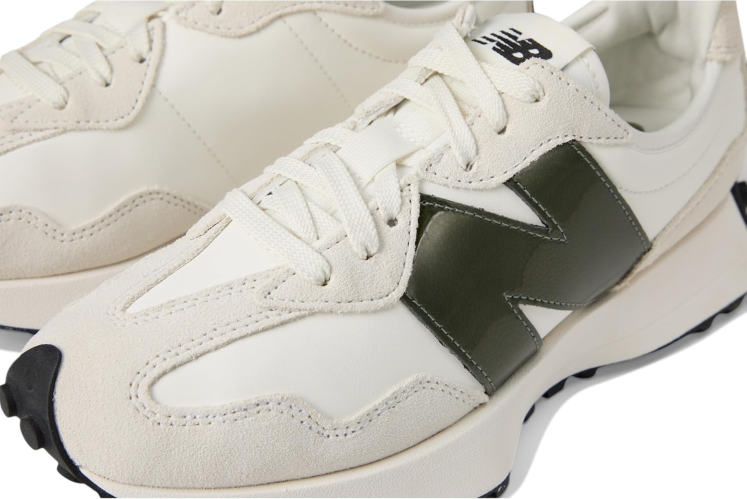 image:imageNew Balance Womens 327Sea SaltDark Olivine