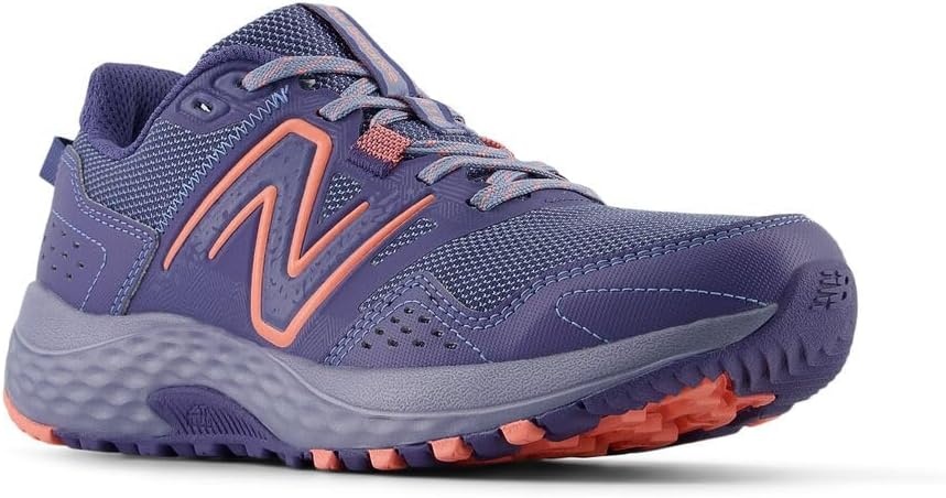 image:imageNew Balance Womens 410v8 Trail Running ShoesDream StateSunfade RedDusk Shower