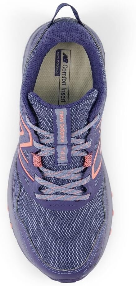 image:imageNew Balance Womens 410v8 Trail Running ShoesDream StateSunfade RedDusk Shower