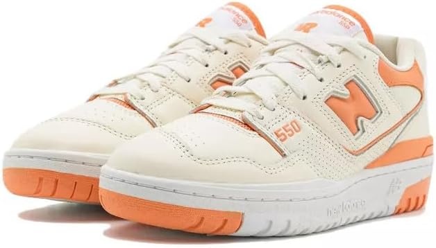image:imageNew Balance Womens 550 SneakersAngoraCopperWhite