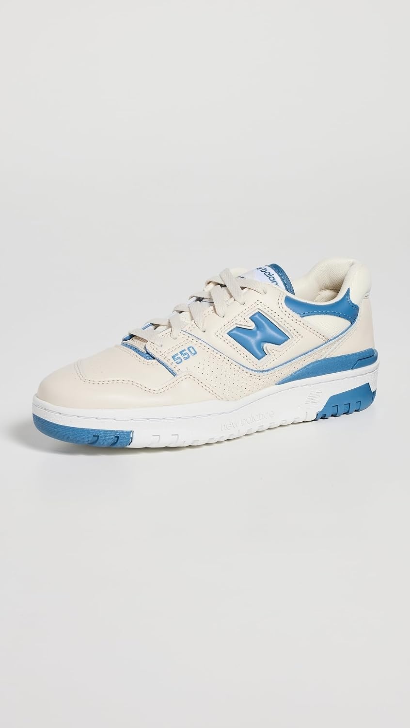 image:imageNew Balance Womens 550 SneakersBeigeBlue