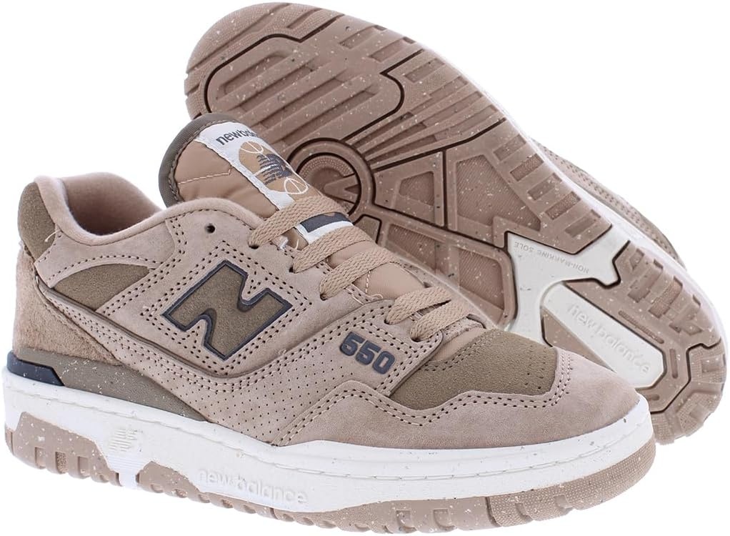 image:imageNew Balance Womens 550 SneakersMushroomFlat TaupeSea Salt