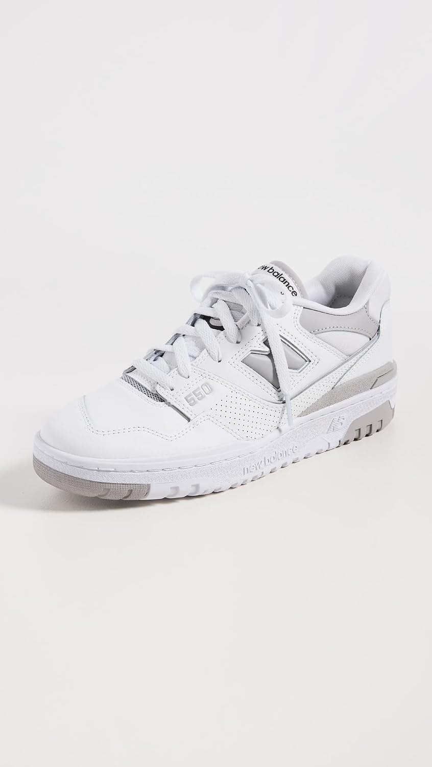 image:imageNew Balance Womens 550 SneakersWhite Grey