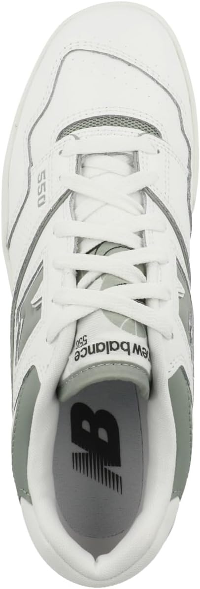 image:imageNew Balance Womens 550 SneakersWhiteGreen
