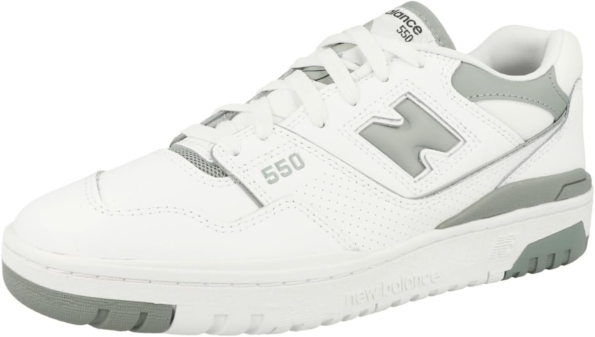 image:imageNew Balance Womens 550 SneakersWhiteGreen