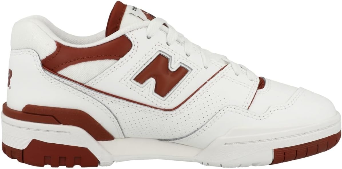 image:imageNew Balance Womens 550 SneakersWhiteRed