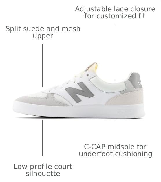 image:imageNew Balance mens Ct300 V3WhiteSlate Grey