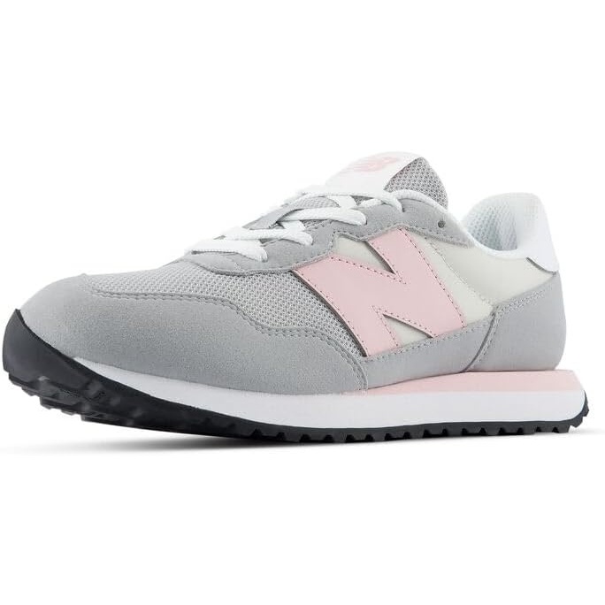 image:imageNew Balance Kids 237 Lace Sneaker Big KidRaincloudPink Chalk