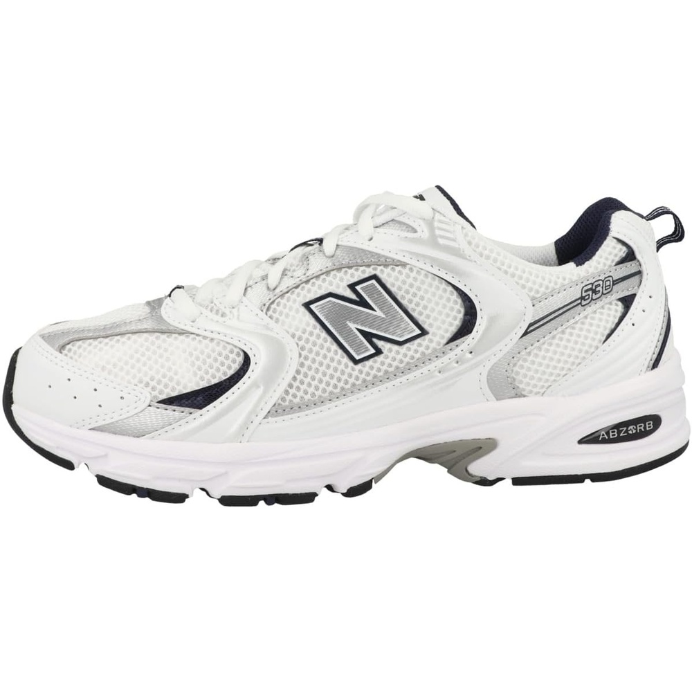 image:imageNew Balance Kids 574 Newb V2 Familiar Ground Hook and Loop SneakerBlanc  Bleu Marine