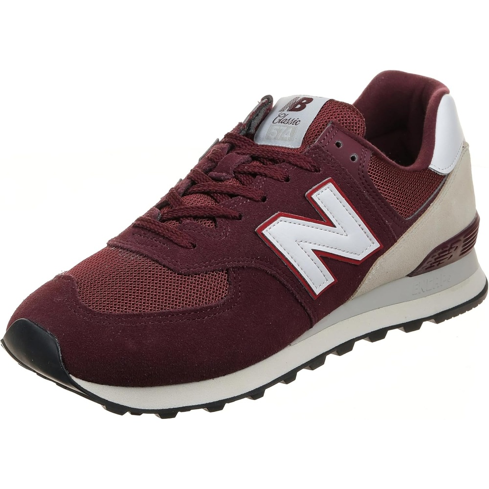 image:imageNew Balance Kids 574 Newb V2 Familiar Ground Hook and Loop SneakerBurgundy 512