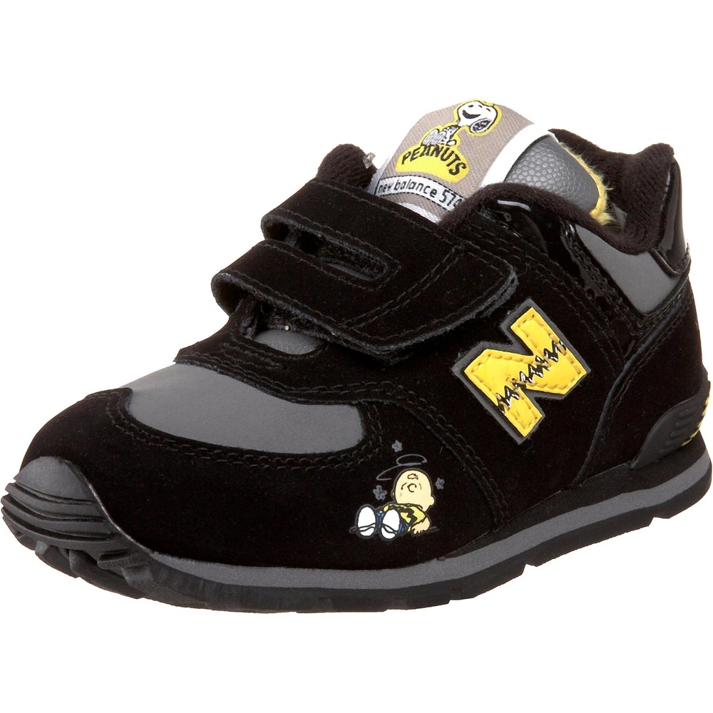 image:imageNew Balance Kids 574 Newb V2 Familiar Ground Hook and Loop SneakerCharcoal